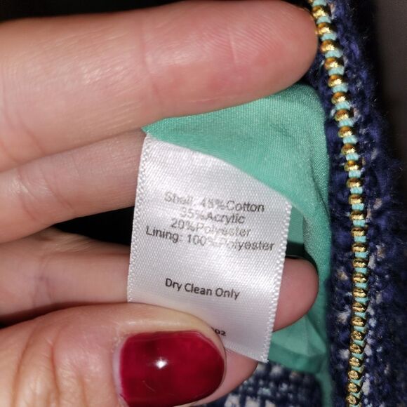 Sail to Sable Blue Blazer with Flared Sleeves - Picture 7 of 14